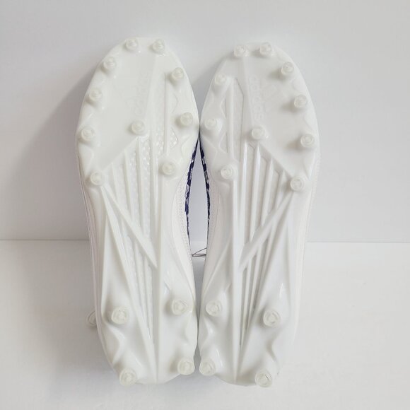 NEW Adidas Adizero Scorch Football Cleats HP8753 Size 13 White Blue
